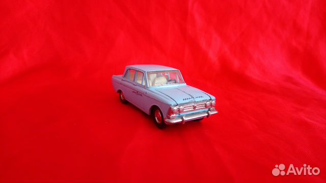 Модель Москвич 408 сделано в СССР 1/43 редкий