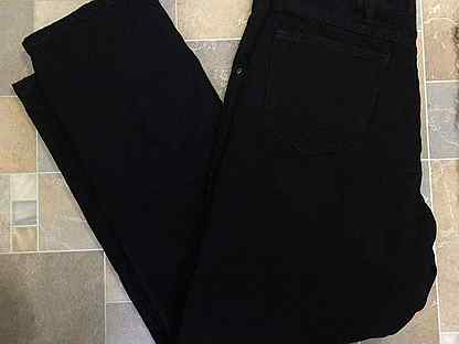 Черные широкие джинсы wrangler