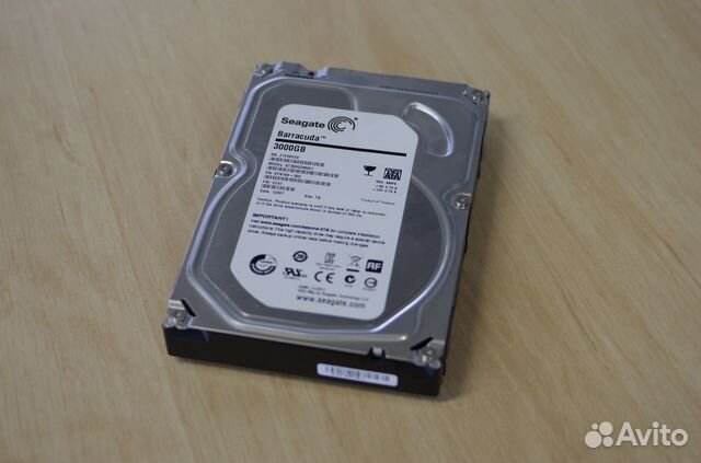 Жесткий диск Seagate Barracuda ST3000DM001, 3TB