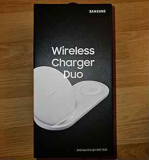 Док-станция Samsung Wireless Charger Duo белая