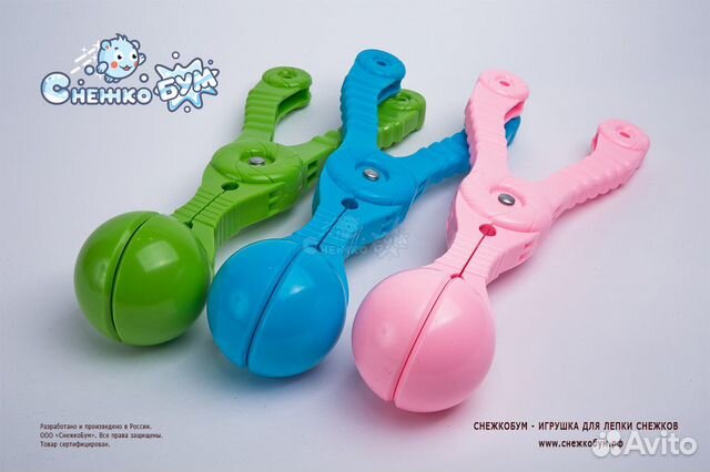 Снежколеп игрушка для лепки снежков