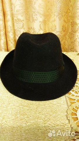 Шляпа фетровая мужская 56,57,58,60 размеры