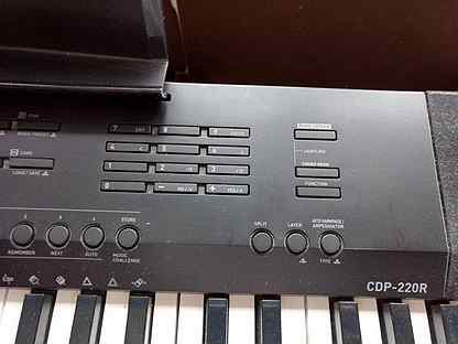 Цифровое пианино Casio cdp 220r