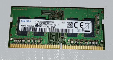 Оперативная память 4 GB 2 шт. Samsung