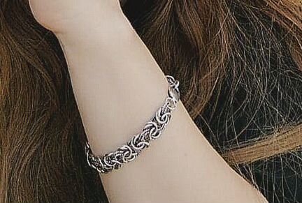 Серебряный браслет