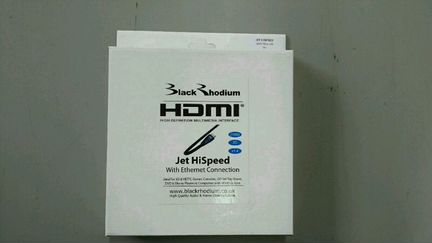 Black rhodium hdmi jet hispeed
