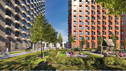 2-к квартира, 56.5 м², 9/24 эт.