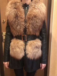 Меховой жилет