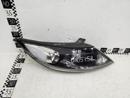 Фара перед прав KIA Sportage 3 галоген линза