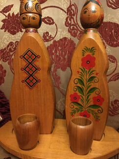 Деревянные графины. СССР