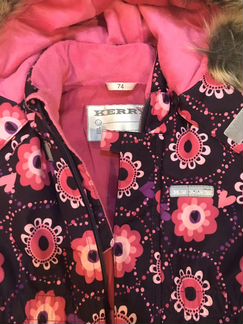 Зимний комбинезон kerry 74 +6