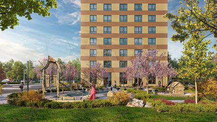 1-к квартира, 45.8 м², 4/21 эт.