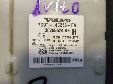 Модуль CEM Volvo 30765624