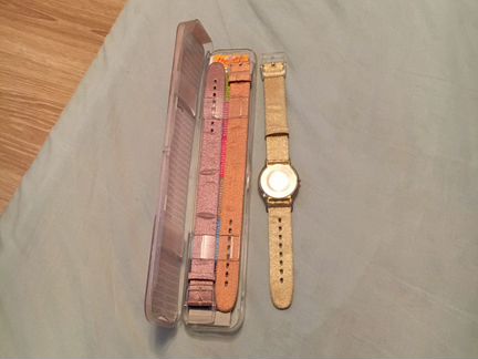 Swatch часы со сменными ремешками