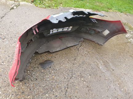 Опель Корса Д Бампер Передний