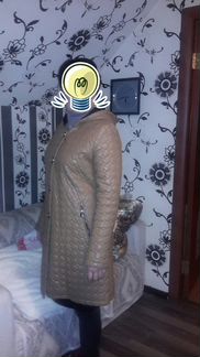 Продам модное кожанное пальто