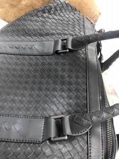 Кожаная мужская сумка дорожная