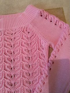 Кофта крупной вязки