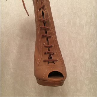 Ботильоны с открытым носом