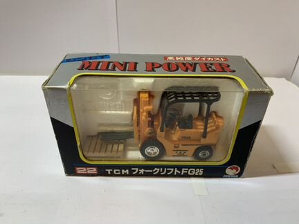 Shinsei Tcm FG25 fork lift truck погрузчик 1:43
