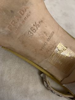 Босоножки prada