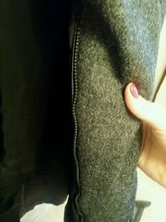 Теплый, шерстяной мужской пиджак Размер 50