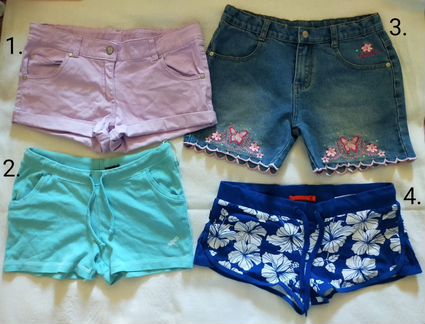 Шорты для девочек