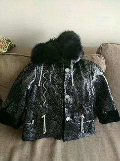 Детская дубленка