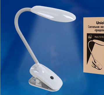 Светильник настольный «прищепка» Uniel (Россия)