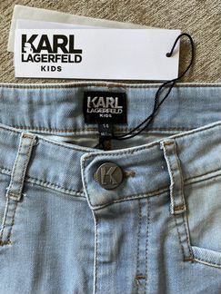 Шорты джинсовые Karl Lagerfeld Kids 162см