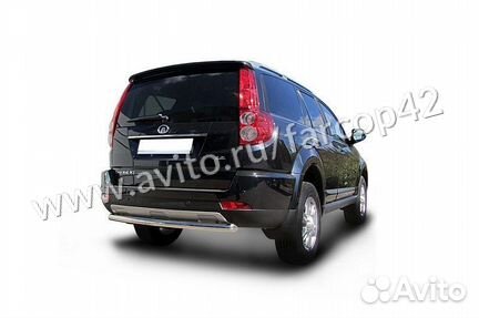 Защита заднего бампера Great Wall hover H3(2014)