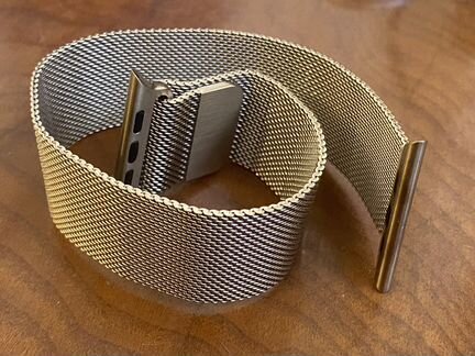 Ремешок apple watch 44 миланская петля оригинал