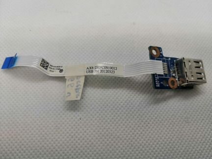 Плата 1xUSB для ноутбука HP Pavilion G6-1000