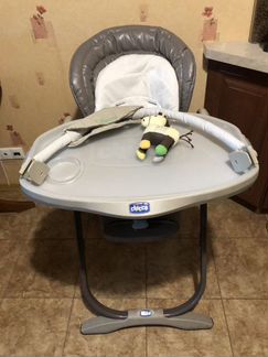 Стульчик для кормления chicco polly magic