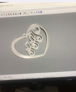 Наша работа Золотой кулон