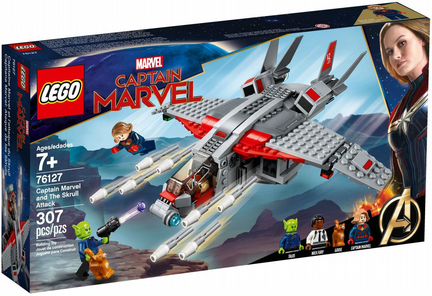 Lego Super Heroes 76127 Атака Скруллов