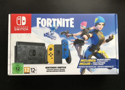 Nintendo Switch новая + игры + гарантия