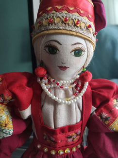 Кукла в русском народном костюме 50 см