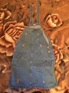 Джинсовый сарафан