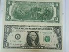 Банкнота 2 доллара США 2013 серия L На удвчу