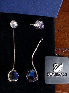 Swarovski сережки, новые, в фирменной упаковке