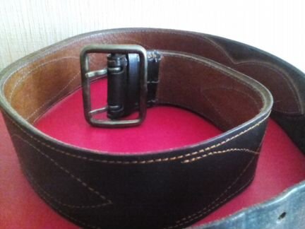 Ремень офицерский кожаный.Портупея одноплечевая оф