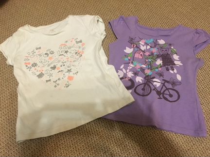 Пакет летней одежды на девочку 3-4г