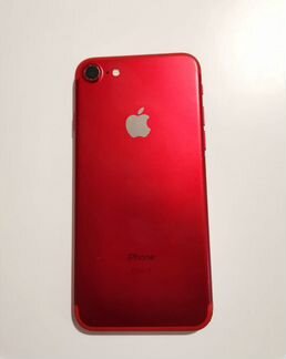 Телефон iPhone 7 red 128 gb