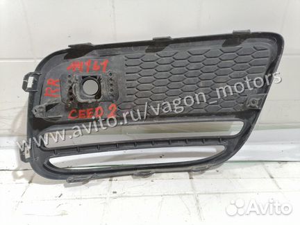 Накладка бампера задняя правая Kia Ceed 2