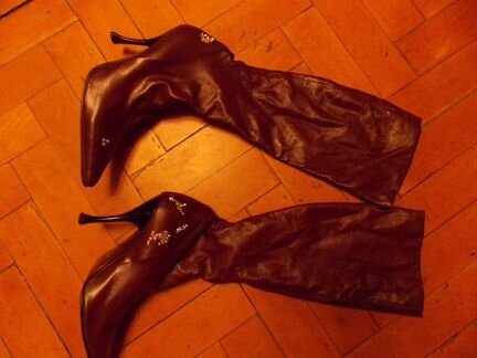 Сапоги-чулки 38 р и сапоги 36 р