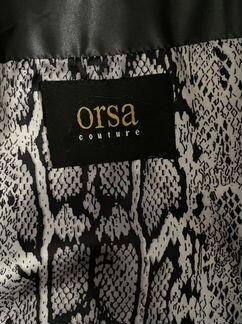 Пальто orsa с натуральной норкой женское зимнее