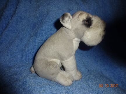 Собачка мягкая игрушка со звуком