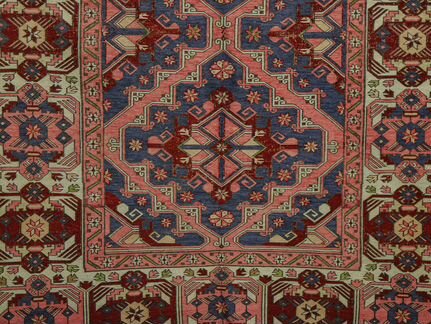 Старинный односторонний безворсовый ковер