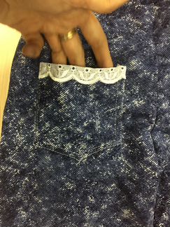 Штанишки для девочки под джинсу